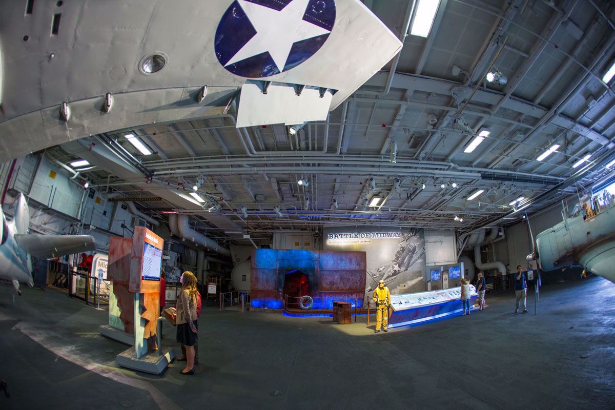 Midway features more than 60 exhibits