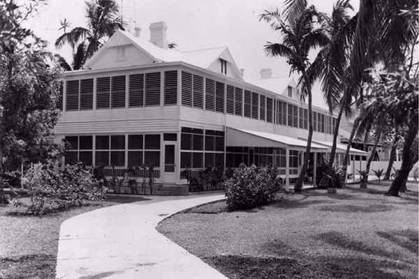 The house in 1949